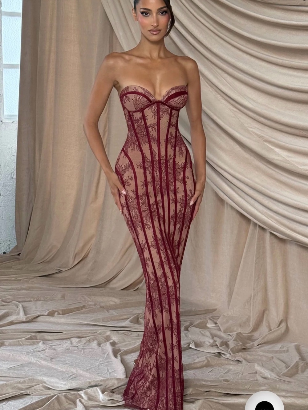 Babyboo SIAN Maxi Dress burgundy